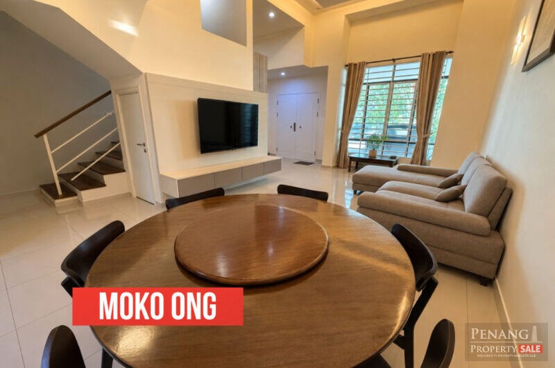 3 Storey Terrace House Gated Guarded @ White Lily, Minden Heights