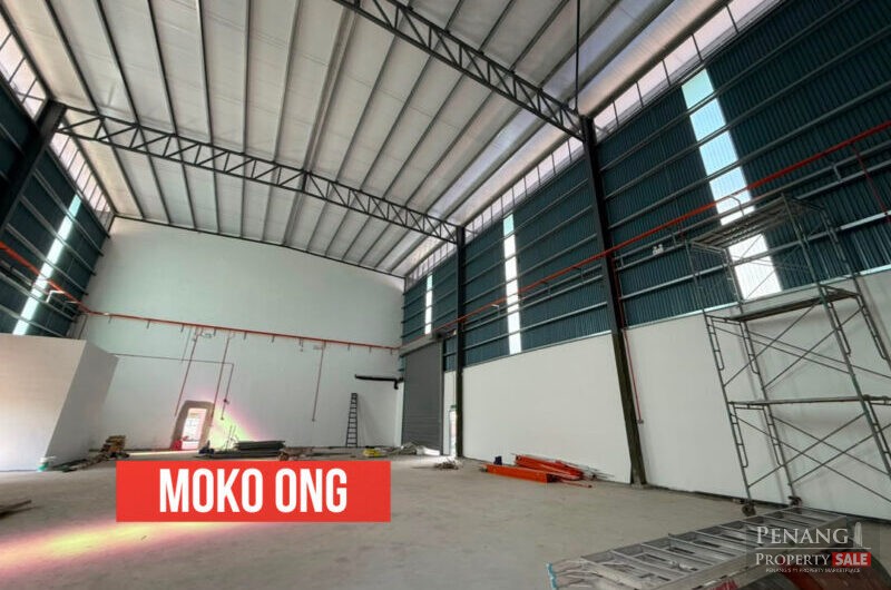 3 Storey Office With Single Storey Warehouse For Rent @ Simpang Ampat, Penang