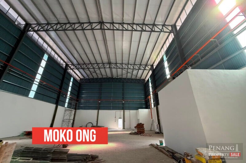 3 Storey Office With Single Storey Warehouse For Rent @ Simpang Ampat, Penang