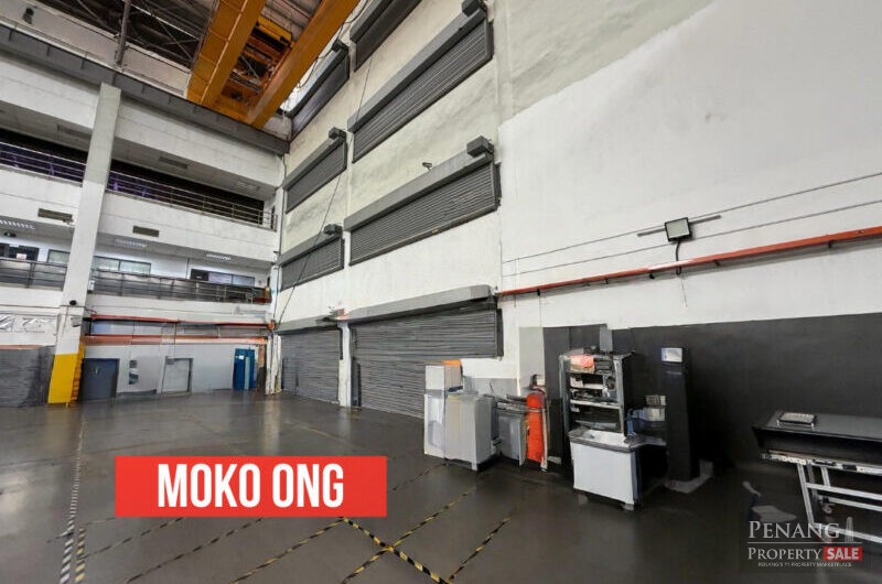 Bayan Lepas Detached Factory Warehouse for RENT 10 Tonne Floor Loading