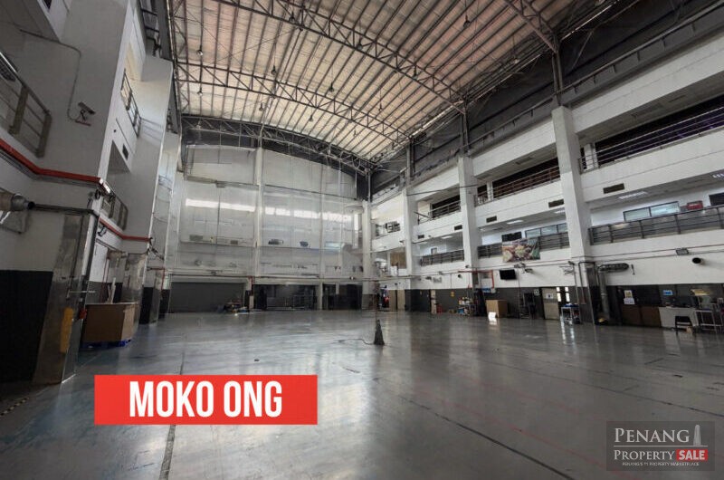 Bayan Lepas Detached Factory Warehouse for RENT 10 Tonne Floor Loading
