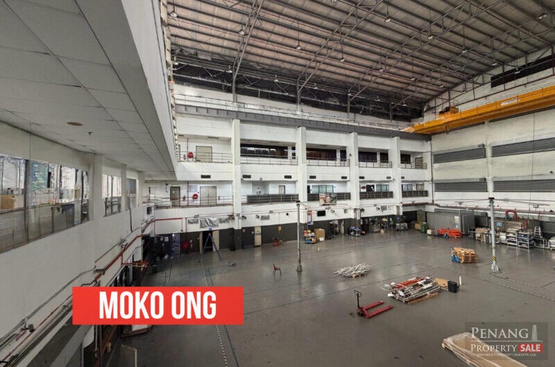 Bayan Lepas Detached Factory Warehouse for RENT 10 Tonne Floor Loading