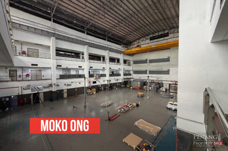 Bayan Lepas Detached Factory Warehouse for RENT 10 Tonne Floor Loading