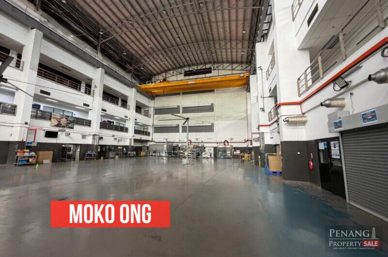 Bayan Lepas Detached Factory Warehouse for RENT 10 Tonne Floor Loading