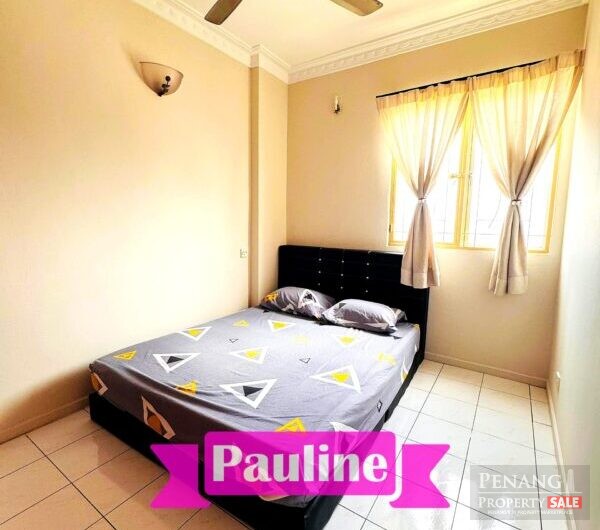 [ Villa Emas ] Bayan Lepas Condo High Floor Furnished Newly Refurbished