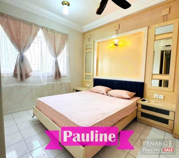 [ Villa Emas ] Bayan Lepas Condo High Floor Furnished Newly Refurbished