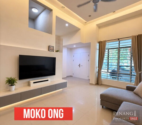 3 Storey Terrace House Gated Guarded @ White Lily, Minden Heights