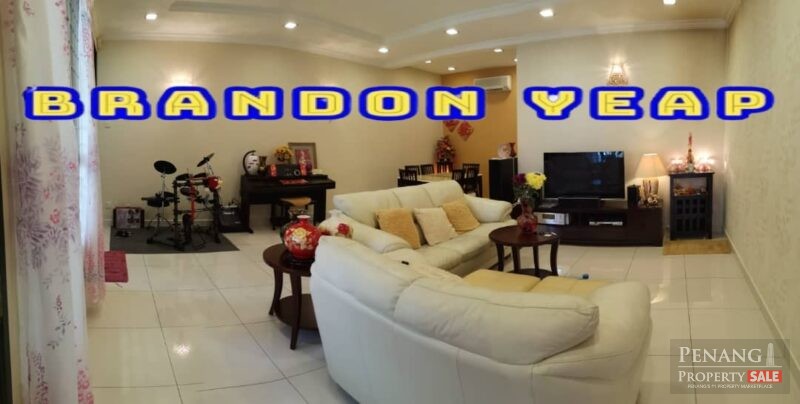 3 Storey Terrace Hill View Garden At Hillside Located At Tanjung Bungah For Sales