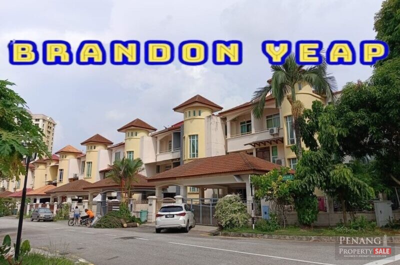 3 Storey Terrace Hill View Garden At Hillside Located At Tanjung Bungah For Sales
