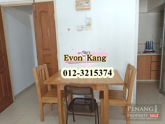 Desa Airmas LMC @ Sungai Dua 550SF Fully Furnished Near USM 1 Parking