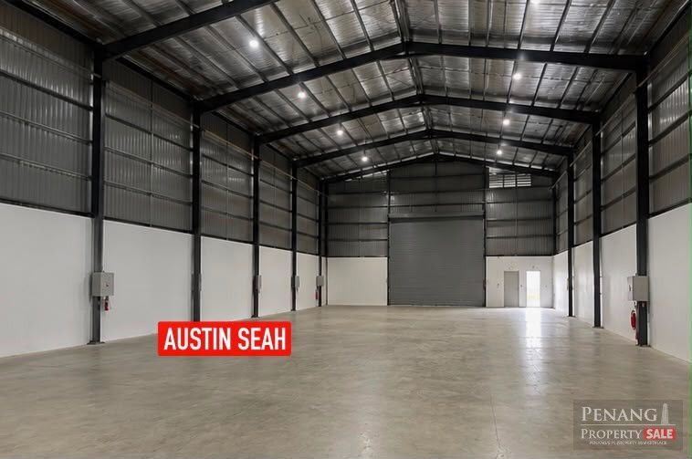 SUNGAI PINANG WAREHOUSE For RENT, CAN APPLY 3 PHASE ELECTRIC, RARE IN MARKET