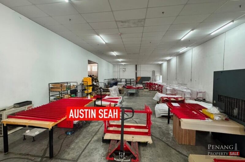 PERAI FACTORY For RENT, CAN APPLY LMW LICENSE. HIGH CEILING, RARE IN MARKET