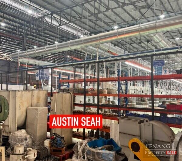PERAI FACTORY For RENT, CAN APPLY LMW LICENSE. HIGH CEILING, RARE IN MARKET