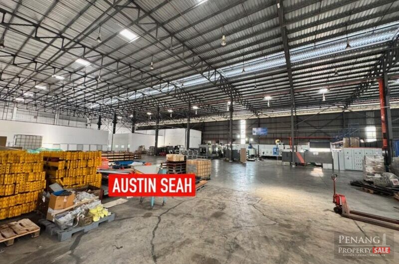 PERAI FACTORY For RENT, CAN APPLY LMW LICENSE. HIGH CEILING, RARE IN MARKET