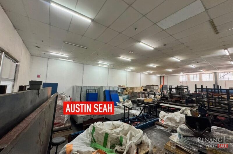 PERAI FACTORY For RENT, CAN APPLY LMW LICENSE. HIGH CEILING, RARE IN MARKET