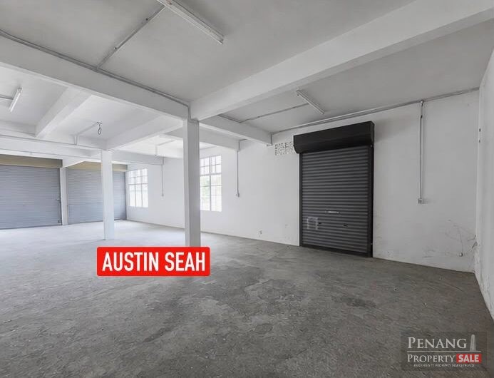 SUNGAI PINANG DOUBLE STY COMMERCIAL USE WAREHOUSE With CARGO LIFT FOR RENT