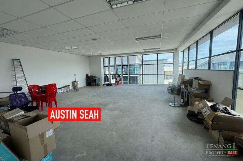 2.5 STOREY SEMI-D FACTORY For RENT @ TAMAN INDUSTRY BERINGIN, JURU. RARE FIND