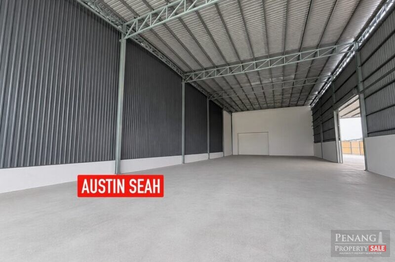 1.5 STOREY SEMI-D FACTORY For RENT @ JURU INDUSTRY AREA , PRODUCTION AREA 6,000 SQFT