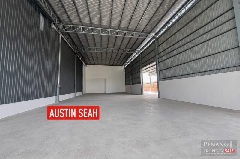 1.5 STOREY SEMI-D FACTORY For RENT @ JURU INDUSTRY AREA , PRODUCTION AREA 6,000 SQFT