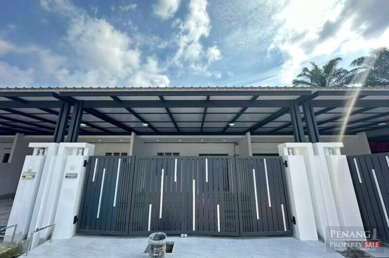 (FULLY RENOVATED / NICE UNIT) Taman Bidara, Bukit Mertajam 1-Storey Terrace