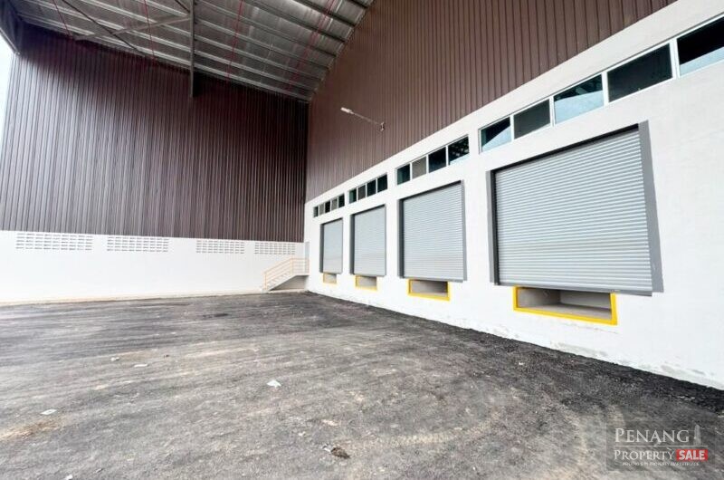 Brand New Detached Warehouse Padang Meha Kulim 1200 amps high ceiling
