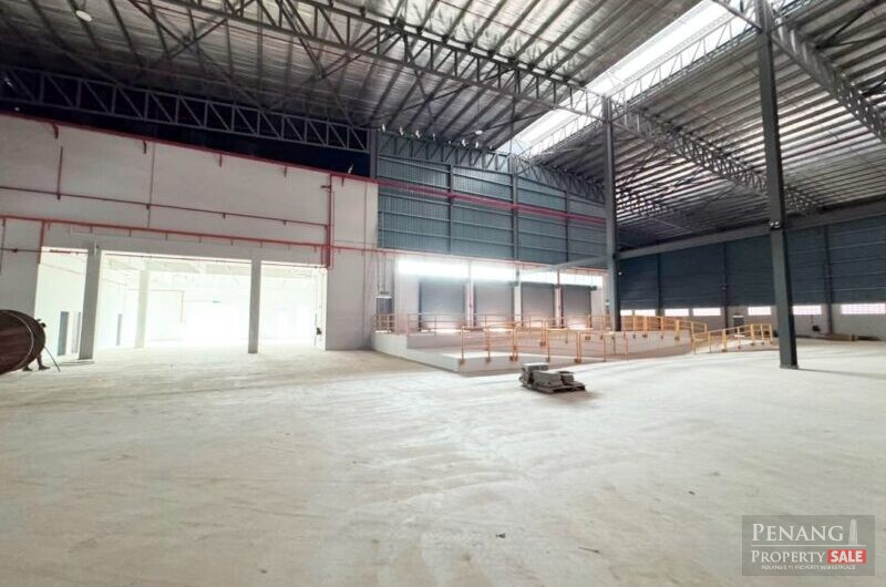 Brand New Detached Warehouse Padang Meha Kulim 1200 amps high ceiling