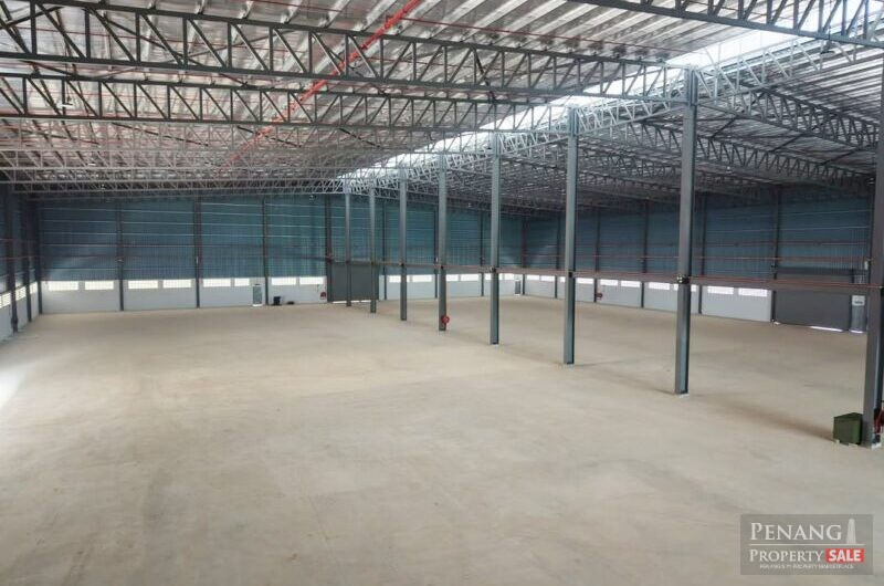 Brand New Detached Warehouse Padang Meha Kulim 1200 amps high ceiling