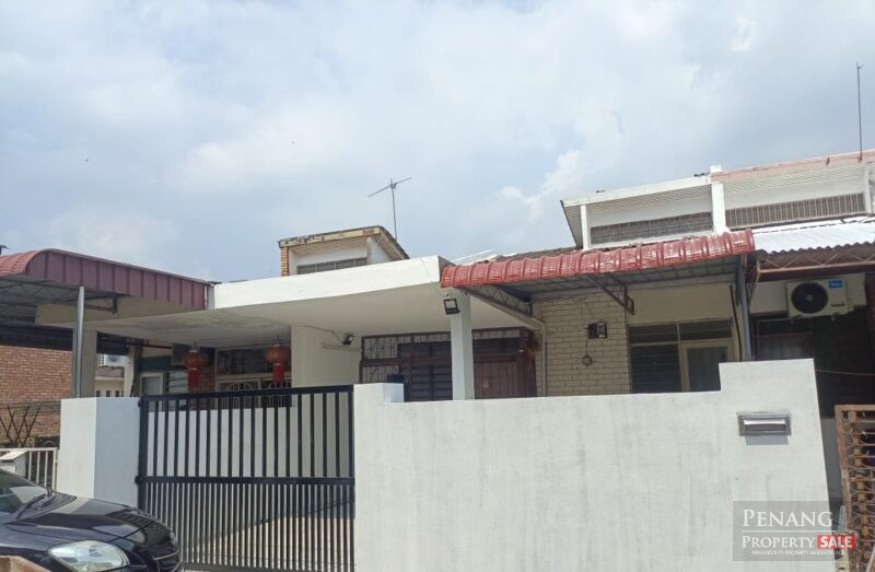 SINGLE STOREY TERRACE WITH ATTIC FLOOR) Taman Sri Rambai, Bukit Tengah, Bukit Mertajam