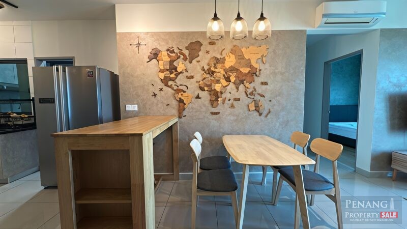 Iconic Vue – Fully Renovated – 850sf – 2 Car Parks – Batu Ferringhi