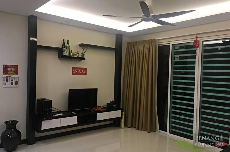 Vertiq Condominium – Fully Furnished – 1087sf – 3 Car Parks – Gelugor