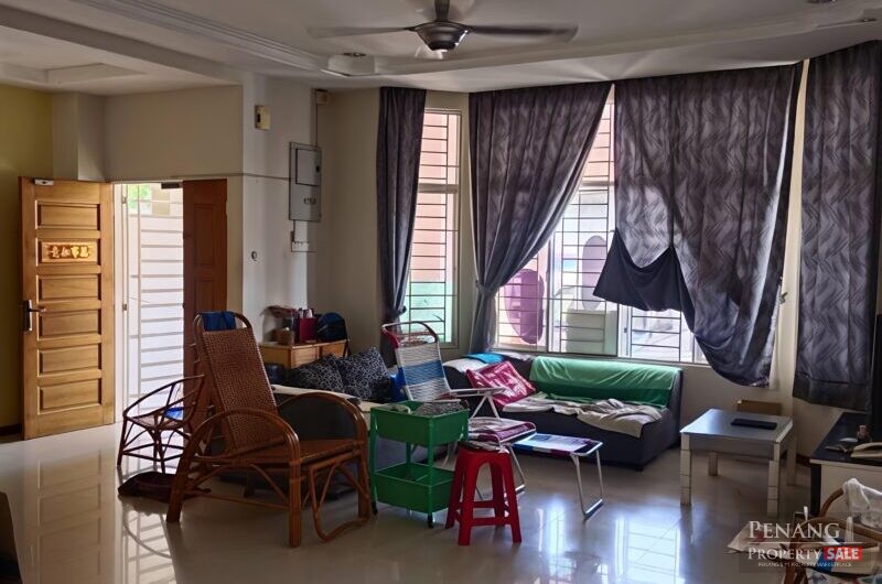 Taman Sri Kristal  – 2 Storey Semi-D – Land:3003sf – Partly Renovated – Balik Pulau