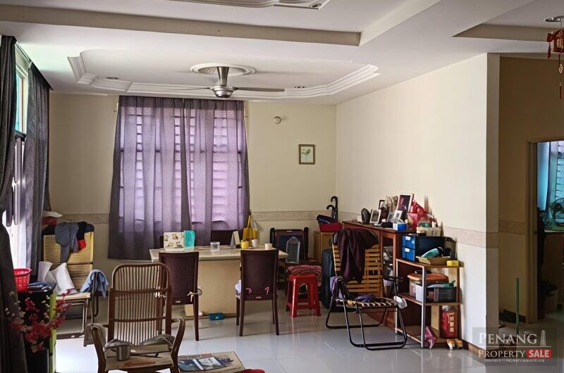 Taman Sri Kristal  – 2 Storey Semi-D – Land:3003sf – Partly Renovated – Balik Pulau