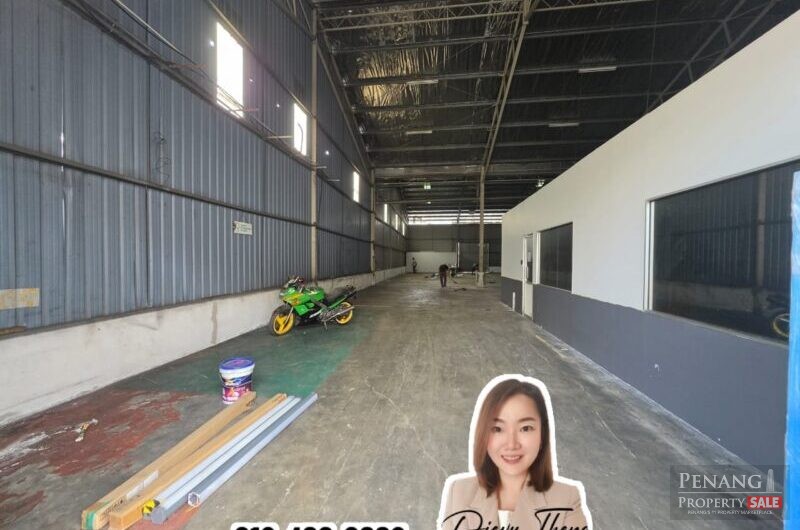Georgetown – 1 sty Warehouse at Sungai Pinang Land Size 6400sf
