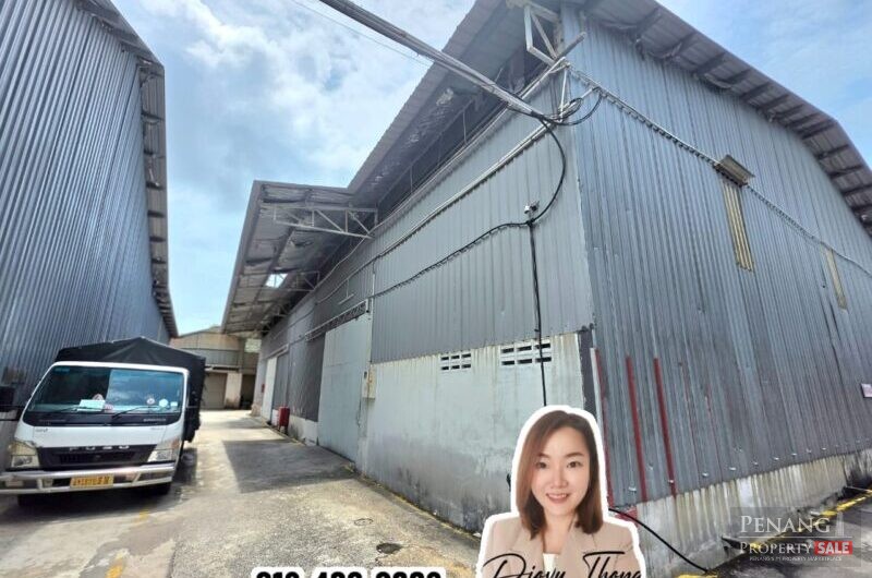 Georgetown – 1 sty Warehouse at Sungai Pinang Land Size 6400sf