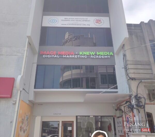 Georgetown – 4 Storey Building at Lebuh Victoria Total Buildup 7400sf
