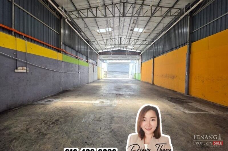 Georgetown – Warehouse at jalan sungai pinang   -Land area: 3850sf