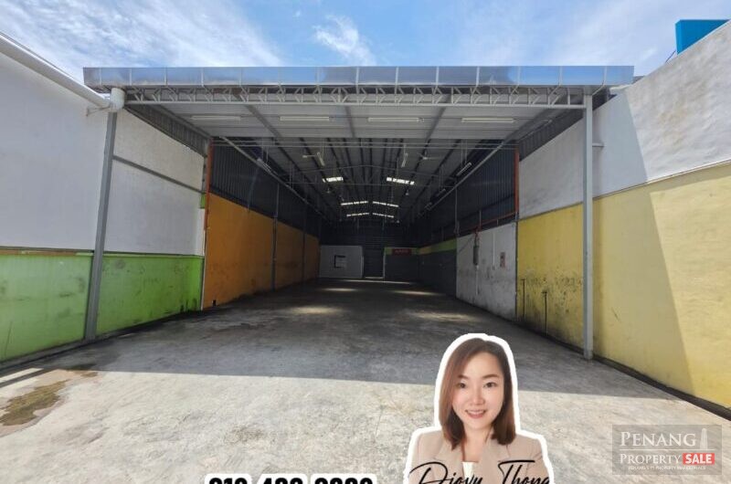 Georgetown – Warehouse at jalan sungai pinang   -Land area: 3850sf