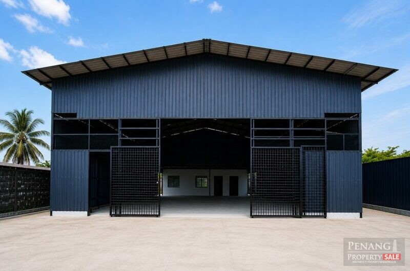 For Rent Warehouse and Land  Bandar Perda Bukit Mertajam 14000 Pulau Pinang