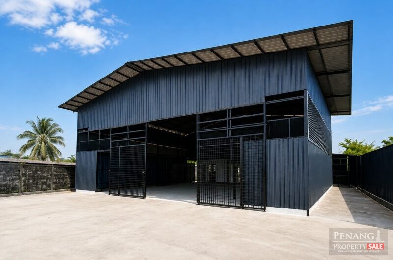 For Rent Warehouse and Land  Bandar Perda Bukit Mertajam 14000 Pulau Pinang