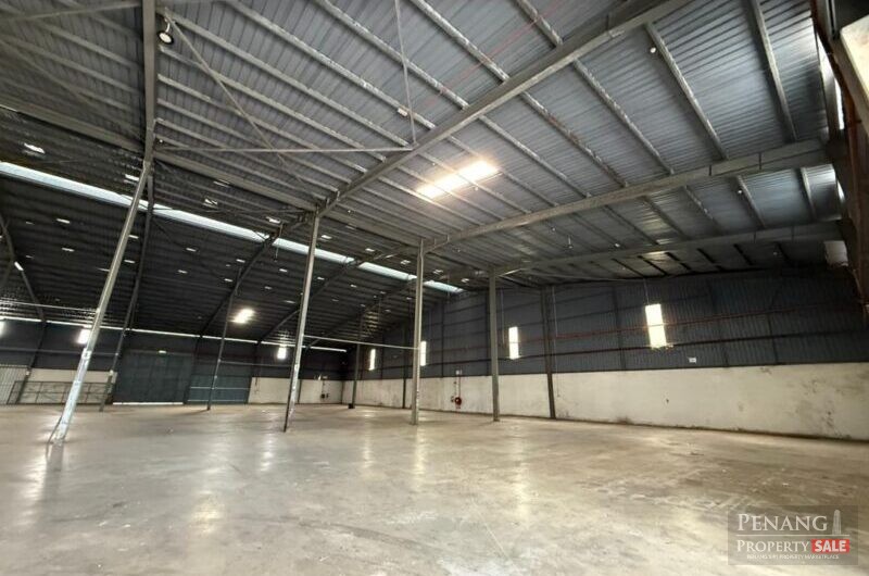 For Rent Single Storey Warehouse at Nibong Tebal 14300 Pulau Pinang
