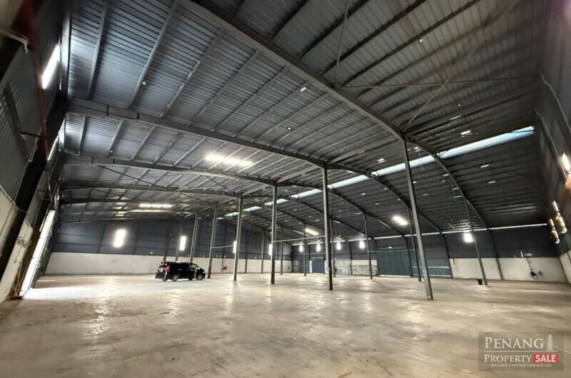 For Rent Single Storey Detached Factory Warehouse at Nibong Tebal Industrial Area 14300