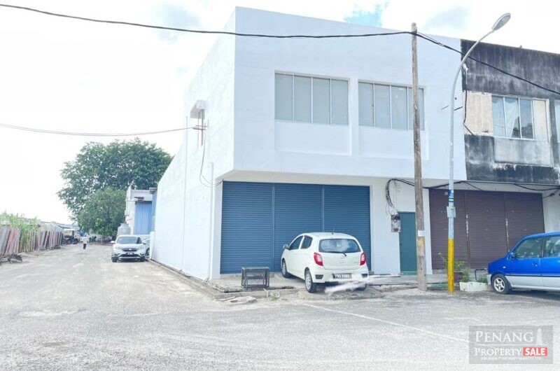 For Sale 1.5 Storey Light Industrial Unit Ushajaya Permatang Tinggi Pulau Pinang