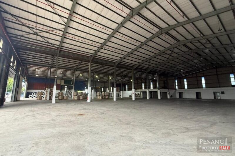 For Rent 1.5 Storey Detached Factory at Perai Perindustrail Area Butterworth Pulau Pinang
