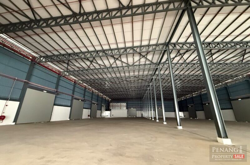 For Rent 1.5 Storey Detached Factory at Perai Perindustrail Area Butterworth Pulau Pinang