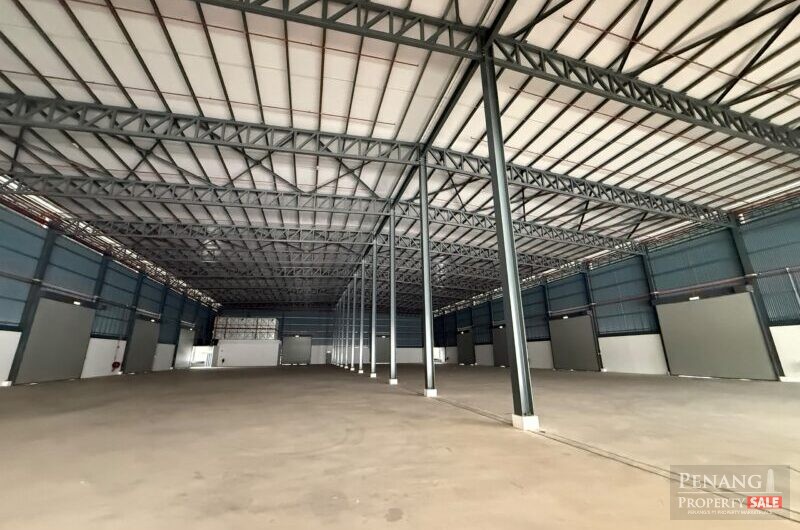 For Rent 1.5 Storey Detached Factory at Perai Perindustrail Area Butterworth Pulau Pinang
