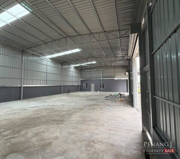For Rent Single Storey Warehouse at Butterworth Pulau Pinang