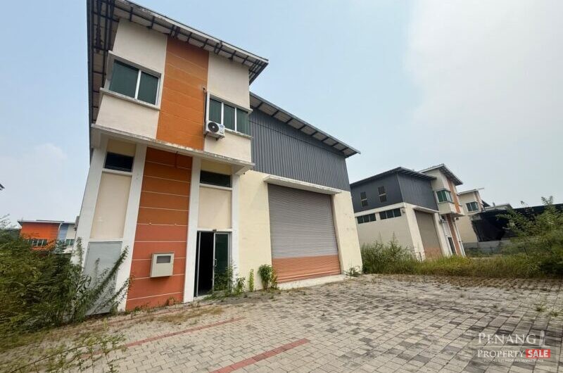 For Sale 1.5 Storey Semi Detached Light Industrial at Permatang Tinggi Asas Jaya