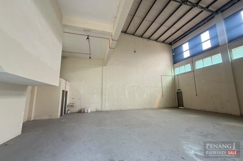 For Sale 1.5 Storey Semi Detached Light Industrial at Permatang Tinggi Asas Jaya