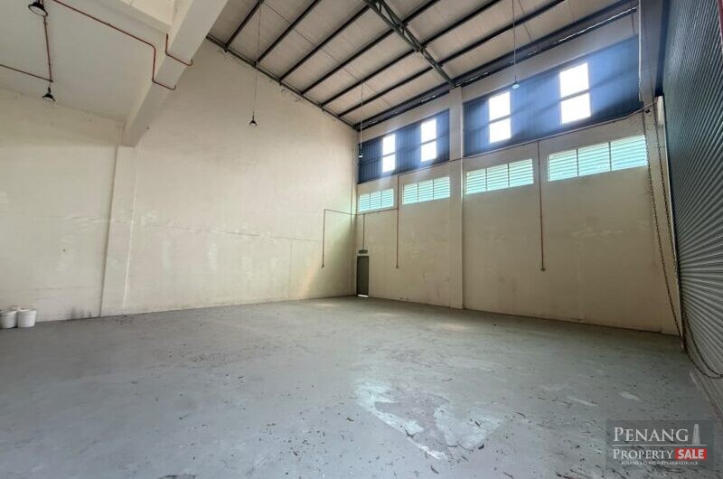 For Sale 1.5 Storey Semi Detached Light Industrial at Permatang Tinggi Asas Jaya