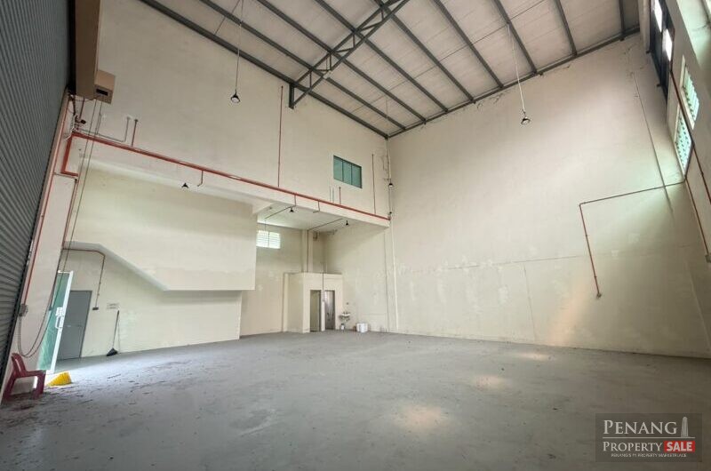For Sale 1.5 Storey Semi Detached Light Industrial at Permatang Tinggi Asas Jaya